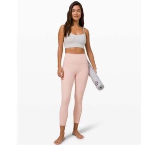 Lululemon Align Pant 25” Feather Pink Size 8
